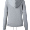 Hoodie Long Sleeves Pockets Hooded Sweatshirt - Image 3