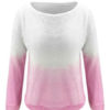 Long Sleeves Two Tone Sweatshirt - Image 2