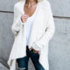 Long Sleeves V Neck Irregular Sweaters Cardigans