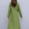 Longline Turndown Collar Buttons Coat - Image 5