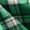 Neckline Long Sleeves Plaid Swing Retro Dress - Image 5