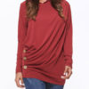 Outerwear Long Sleeves Buttons Hoodies Sweatshirts - Image 4