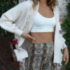 Oversized Cardigans Long Sleeves V Neck Sweaters - Image 2