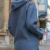 Oversized Pullover Long Sleeve Hooded Sweatshirt - Image 2