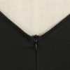 Polka Dot Scalloped Neckline Long Sleeves Swing Vintage Dress - Image 4