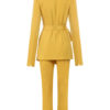 Polyester V Neck Lace Up Sexy Other Long Sleeves Two Piece Sets Outfit - Image 8