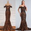 Sequined Sleeveless Mermaid Sexy Prom Dress - Image 10