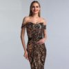 Sequined Sleeveless Mermaid Sexy Prom Dress - Image 3