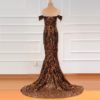 Sequined Sleeveless Mermaid Sexy Prom Dress - Image 5
