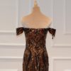 Sequined Sleeveless Mermaid Sexy Prom Dress - Image 7