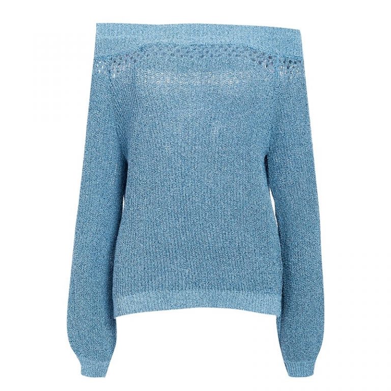 Sexy Knitted Pullover Transparent Sweater - Image 2