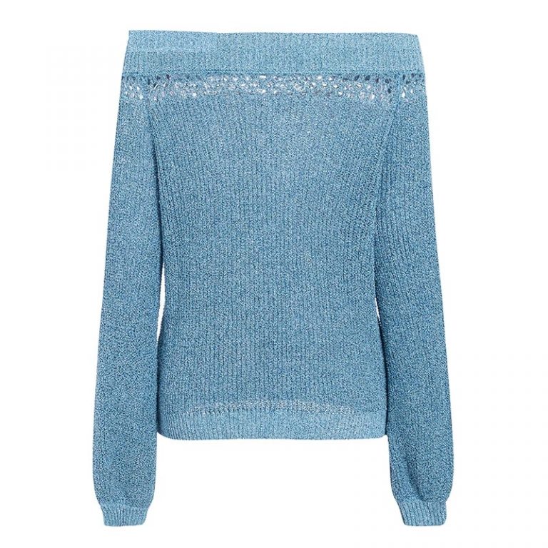 Sexy Knitted Pullover Transparent Sweater - Image 3