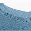 Sexy Knitted Pullover Transparent Sweater - Image 4