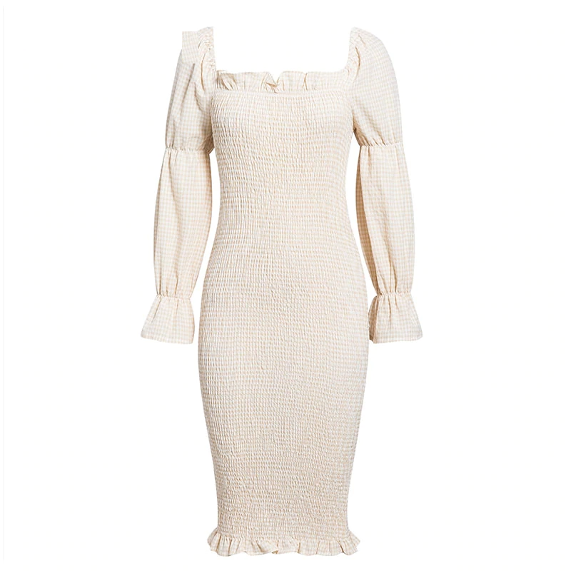 Sexy Streetwear Off Shoulder Knitted Party Dress - Image 3