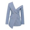 Sexy one shoulder women blazers and jackets - Image 7