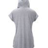 Short Sleeve Oversized Longline Hoodie - Image 3