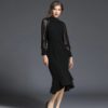 Solid Chiffon Mermaid Long Dresses - Image 2