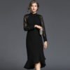 Solid Chiffon Mermaid Long Dresses - Image 6