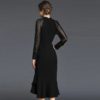 Solid Chiffon Mermaid Long Dresses - Image 3