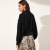 Solid Drop Shoulder Single Breasted Corduroy Street wear Jacket - Image 2