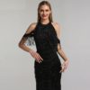 Tassel Mermaid Sexy Backless Back Evening Party Gown - Image 6