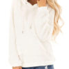 Teddy Bear Long Sleeves Cotton Hooded Sweatshirt