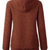 Teddy Hoodie Long Sleeves Pockets Hooded Sweatshirt - Image 4