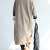 V Neck Street Wear Cardigans Oversized - Image 4