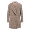 Vintage plaid Elegant office ladies Long sleeve coat - Image 6
