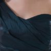 Bridesmaid Dress Taffeta One Shoulder Ribbon A Line Maxi Party Dress - Image 7