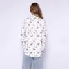 Casual Deer Pattern Cute Asymmetric Shirt - Image 6