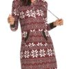 Christmas Hoodie Long Sleeves Cotton Blend Hooded Sweatshirt - Image 2