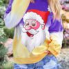 Christmas Hoodie Long Sleeves Cotton Blend Hooded Sweatshirt - Image 4