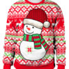 Christmas Oversized Printed Pullover Sweatshirt