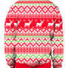 Christmas Oversized Printed Pullover Sweatshirt - Image 2