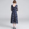 Fashion Elegant Tassel Long Runway Party Dress - Image 5