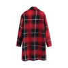 Fashion Mid Length Double Breasted Long Sleeve Jacket - Image 2