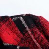 Fashion Mid Length Double Breasted Long Sleeve Jacket - Image 3