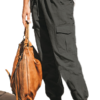 Fashion Solid Color Pocket Cargo Pants - Image 4