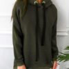 Hoodies Pullover Long Sleeves Hooded Sweatshirt - Image 3