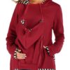 Kangaroo Hoodie Baby Carrier Pocket Pouch Holder Hooded Sweatshirt - Image 2