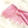 Lace Applique Plunge High Leg Valentine Swimsuit - Image 4