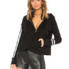 Long Sleeve Striped Hooded Pullover Sweatshirt - Image 2
