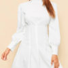 Long Sleeves Mini Dress
