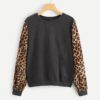 Modern Lady Highstreet Round Neck Sweatshirts
