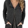 Outerwear Hoodies Long Sleeves Hooded Sweatshirt - Image 4
