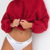 Outerwear Hoodies Long Sleeves Velvet Hooded Sweatshirt - Image 3