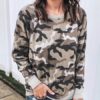 Outerwear Long Sleeves Printed Sweatshirt
