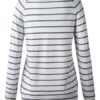 Outerwear Long Sleeves Stripes Sweatshirt - Image 3