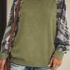 Outerwear Long Sleeves Two Tone Sweatshirt - Image 3